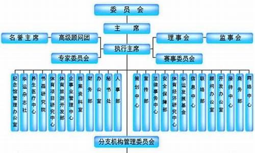 体育赛事组委会架构表_体育赛事组委会架构表格